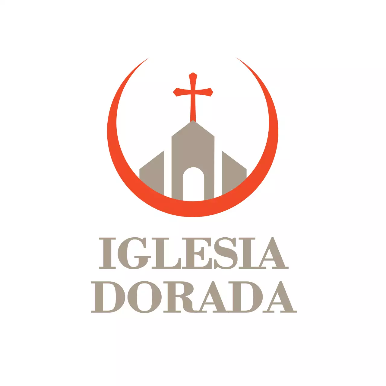 Orange Gold Colourful Feeling Church Summer Personality School