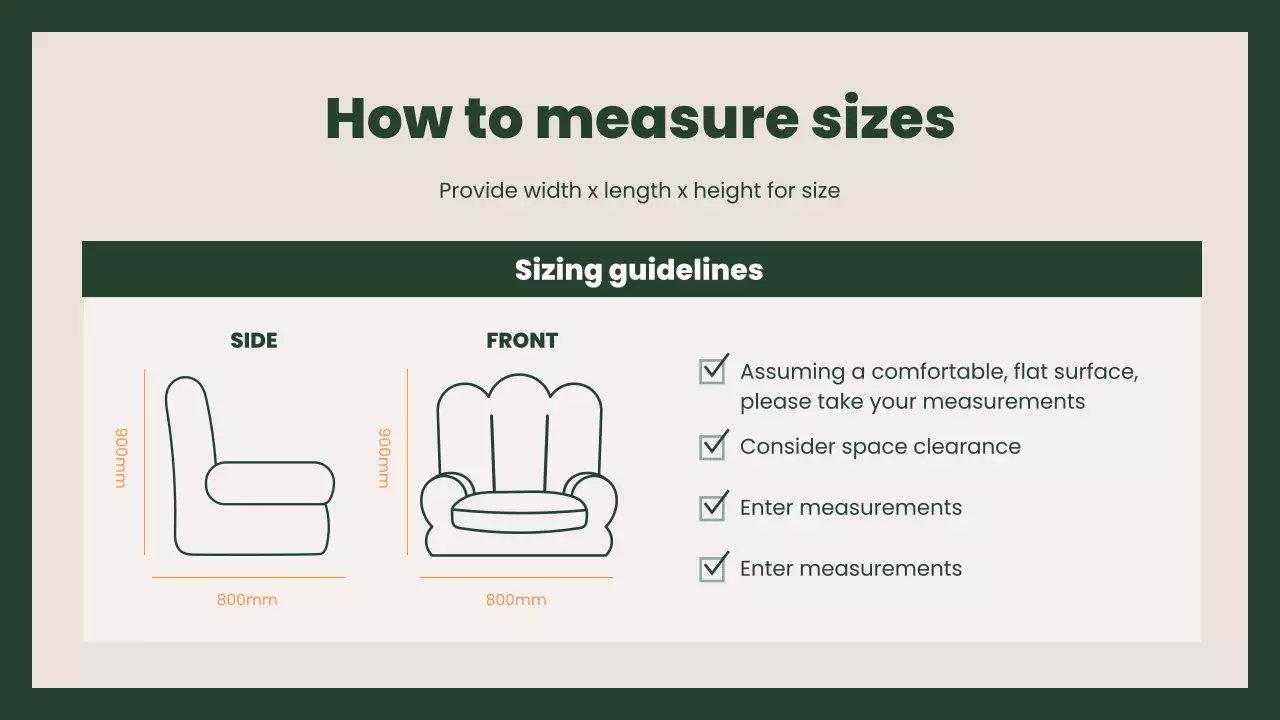 Orange Modern Furniture Promotion Presentation