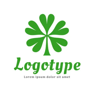 Green Minimal Design Logo