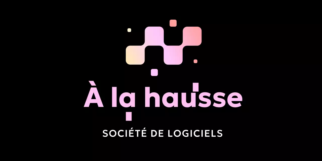 Séminaire d'entreprise simple avec logo dégradé