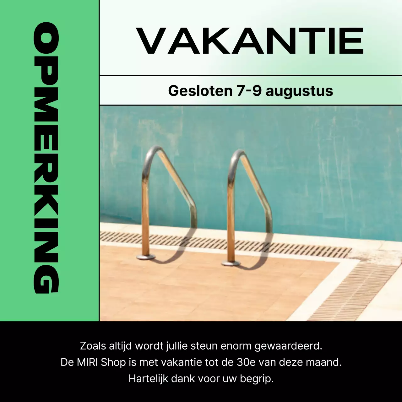 Promoot een groen, kitscherig merk