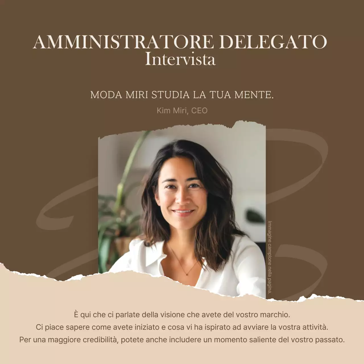 Un'introduzione ai marchi della moda moderna in beige e marrone