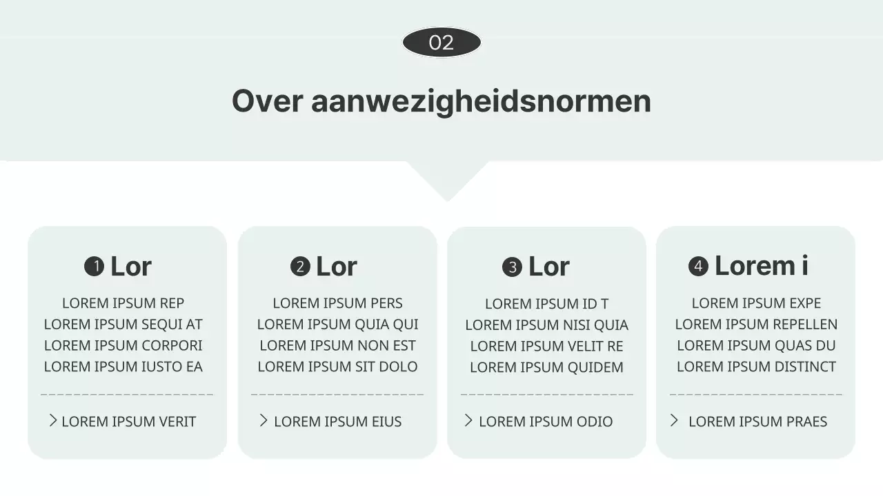 Eenvoudige winkelhandleiding in wit en Mint Training Resources