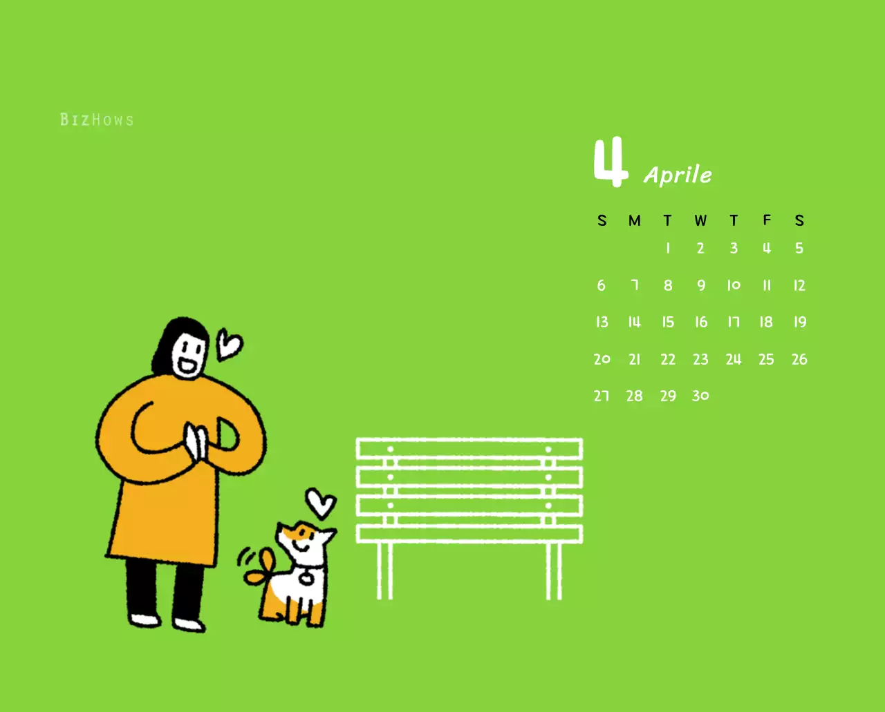 Calendario di Capodanno con simpatiche illustrazioni