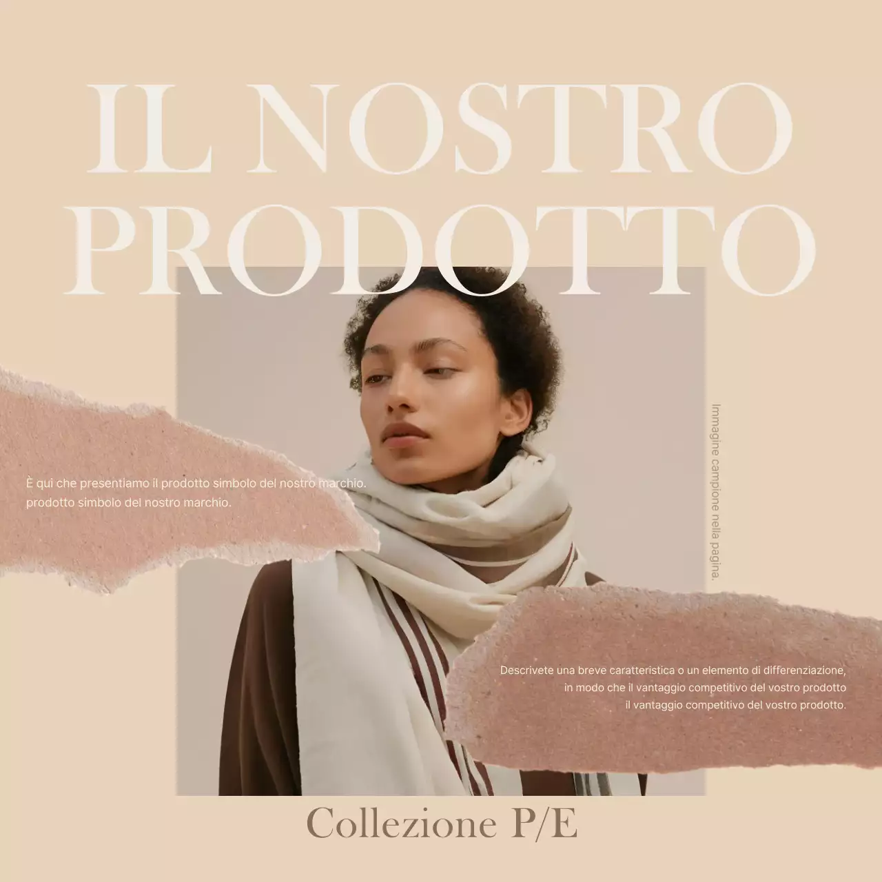 Un'introduzione ai marchi della moda moderna in beige e marrone