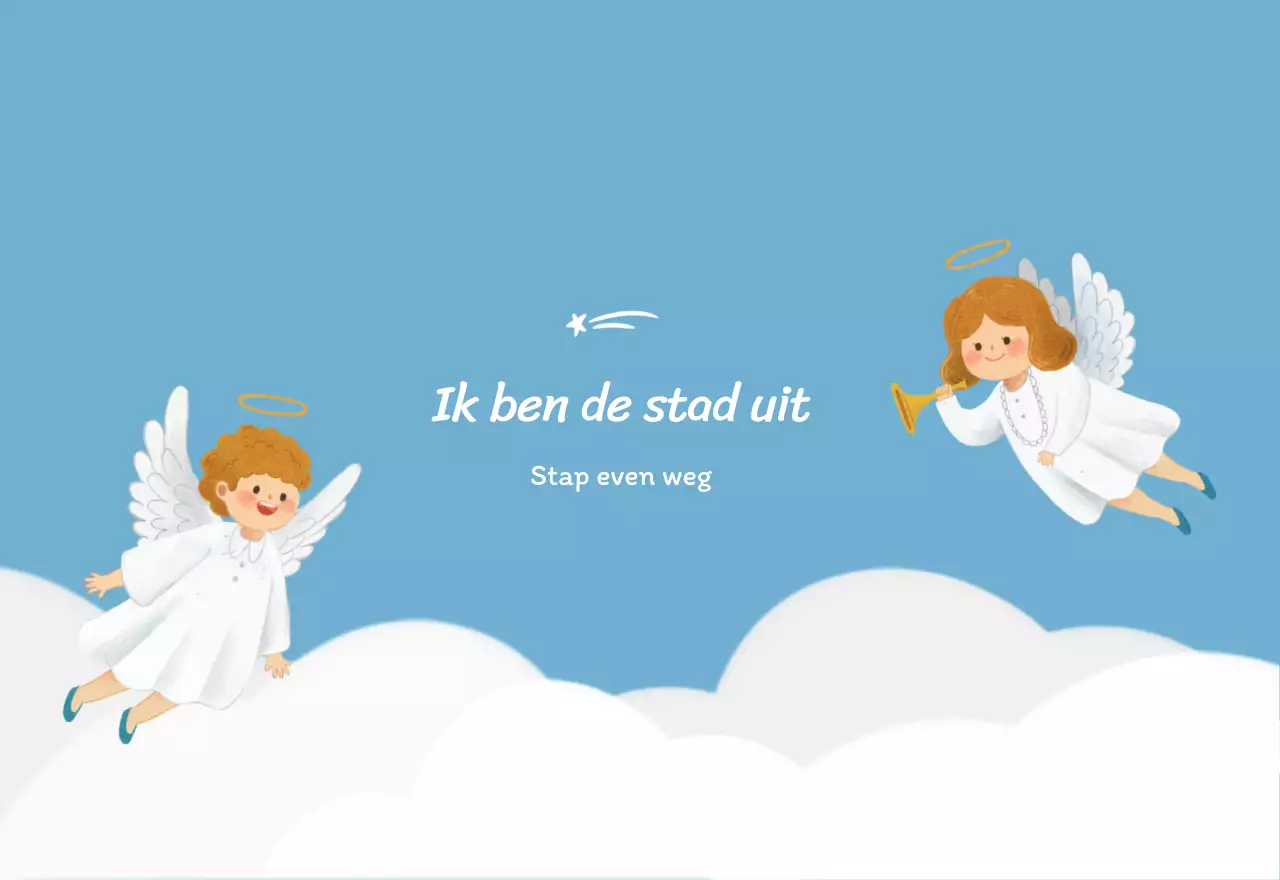 Een devotiekalender met gezellige illustraties en bijbelverzen op een lichtblauwe achtergrond