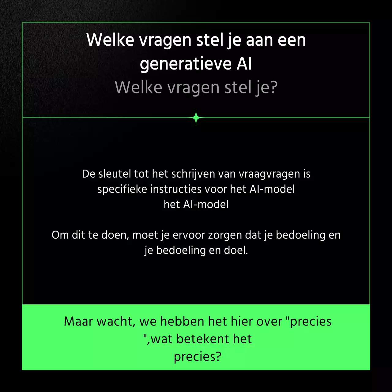 Een gids voor het schrijven van groene, kitscherige AI-prompts