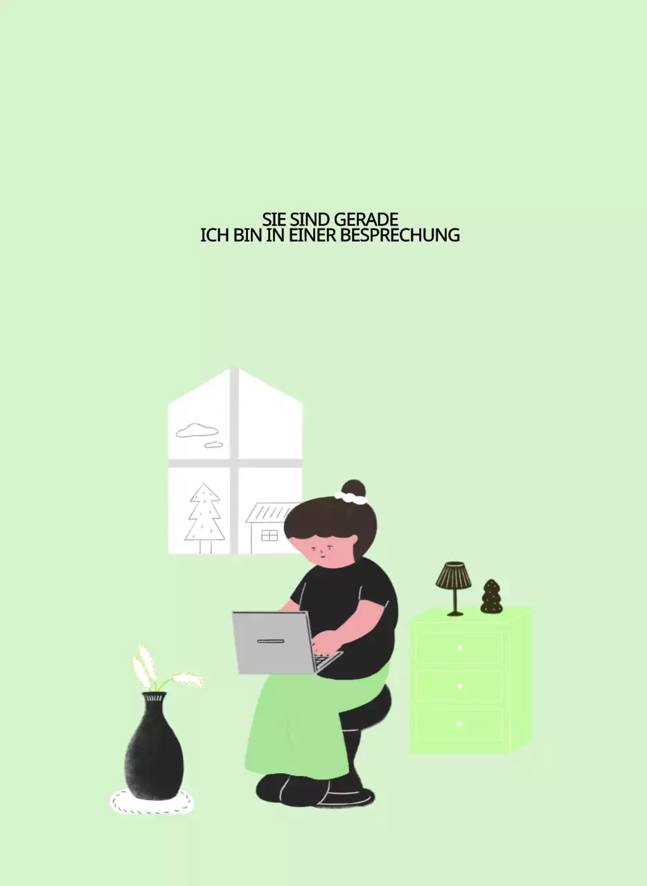 Ein buntes und niedliches Illustrationskonzept für den Alltag