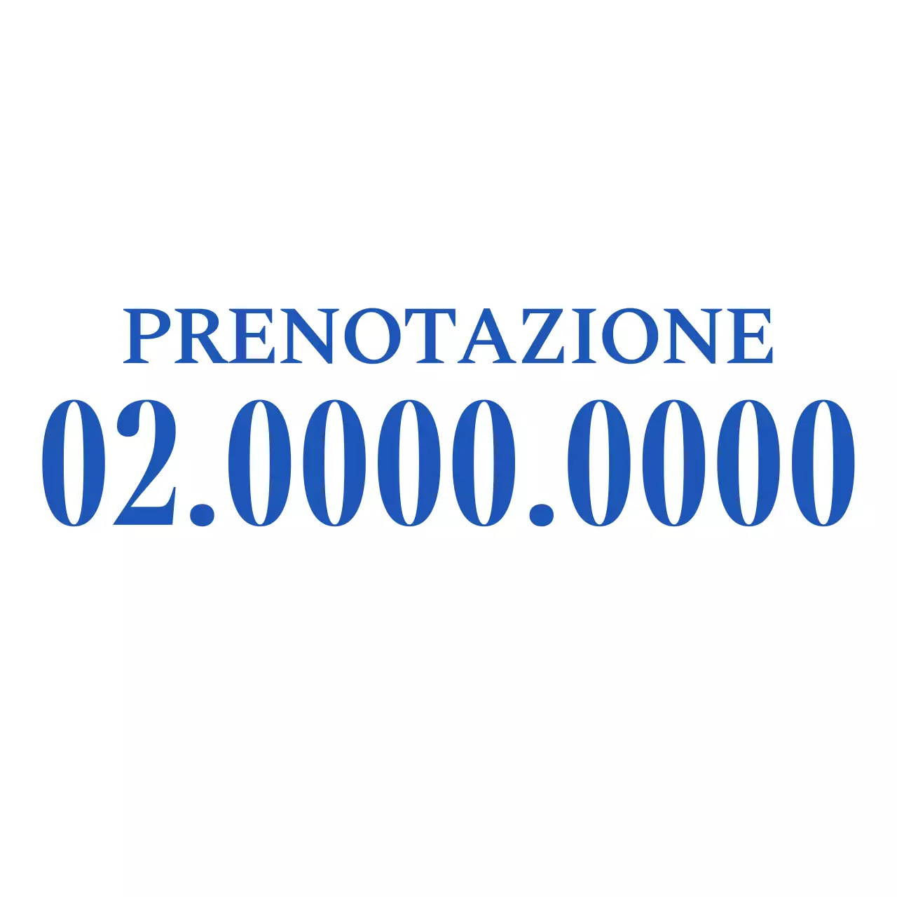 Promuovere un barbiere classico blu