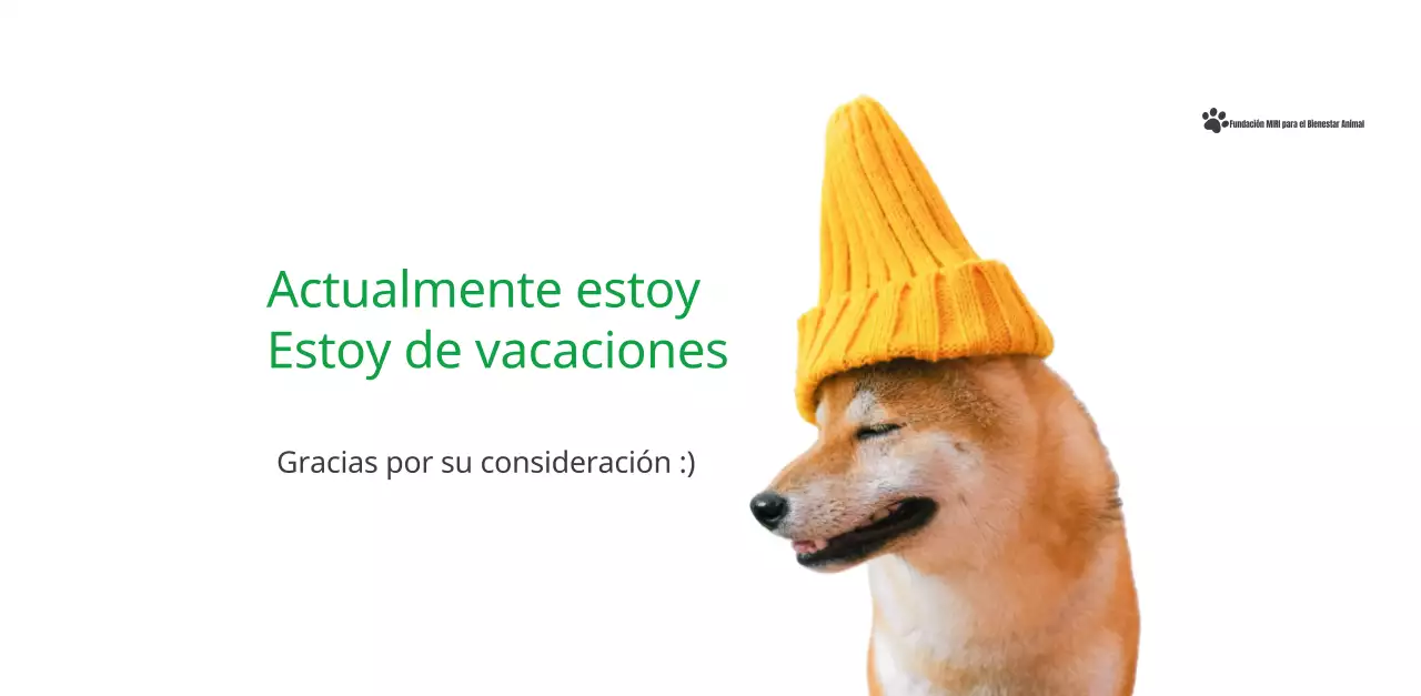 Un calendario con una foto de un cachorro y un bonito mensaje en color verde