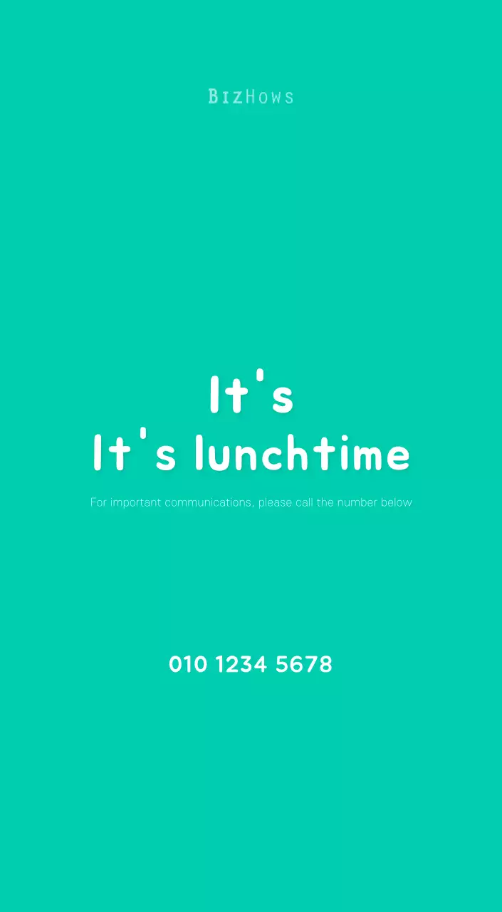 New Year's calendar with cute illustrations