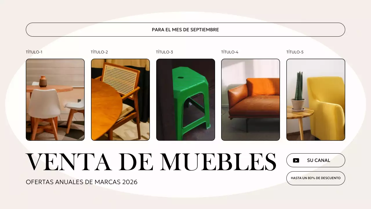 Muebles de tendencia en beige y marfil en oferta