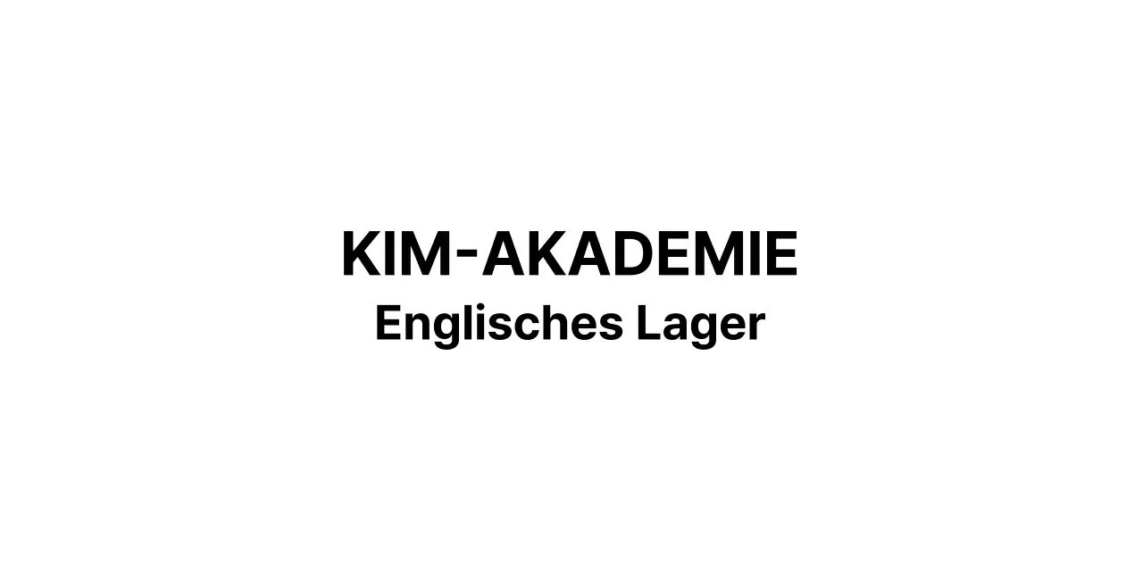 Ein niedliches und farbenfrohes Englisch-Sprachcamp der besonderen Art