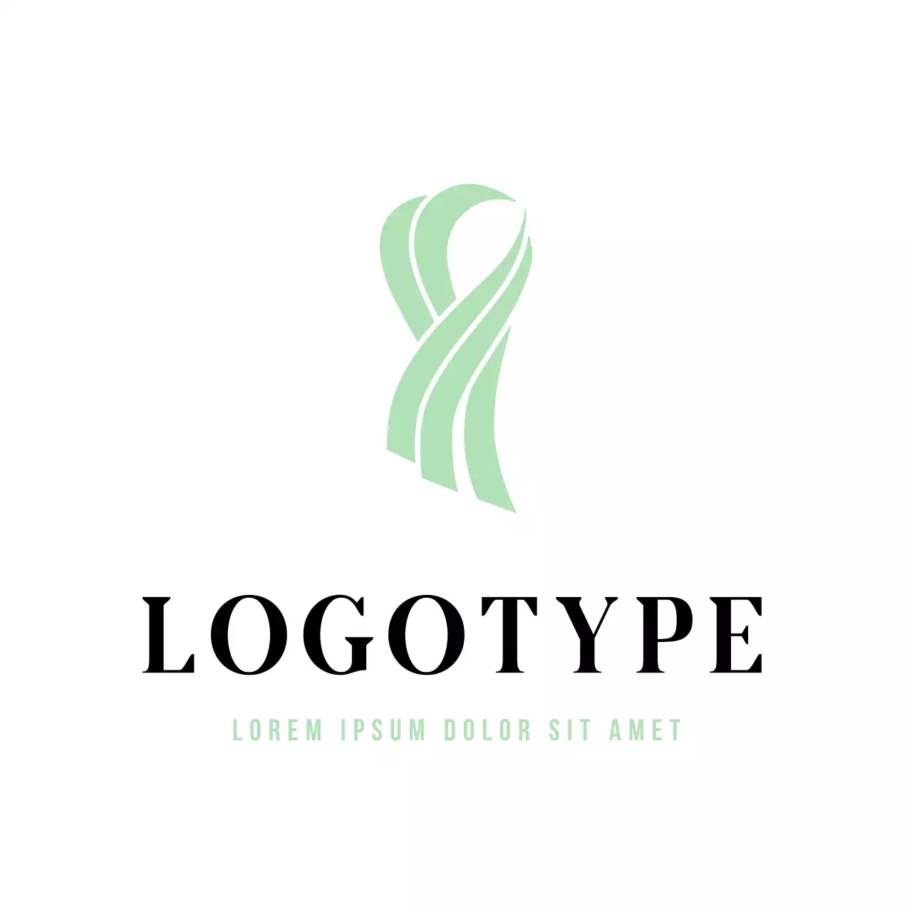 Mint Minimal Design Logo