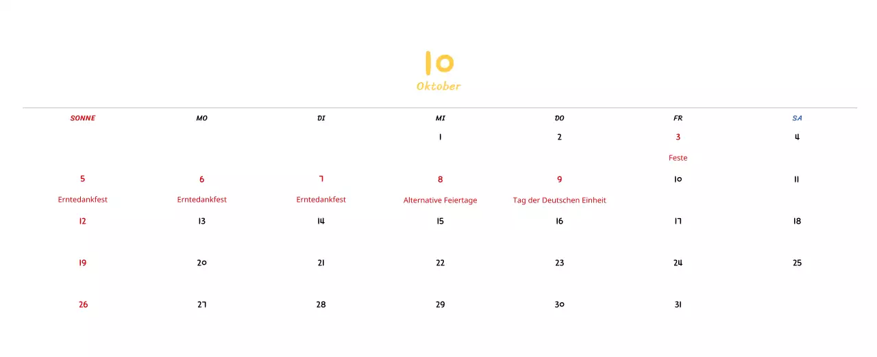 Neujahrskalender mit niedlichen Illustrationen