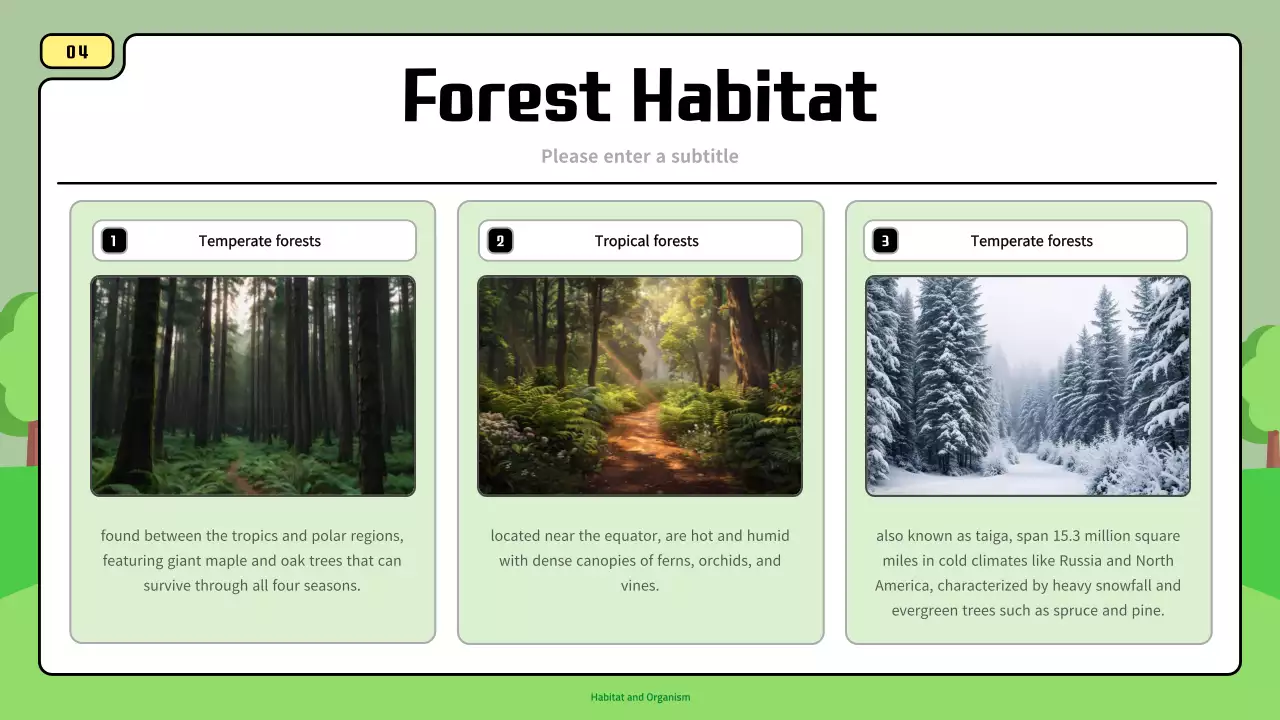 Blue Simple Animal Guide Presentation