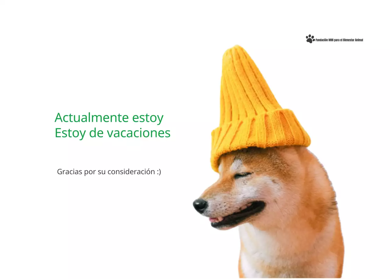 Un calendario con una foto de un cachorro y un bonito mensaje en color verde