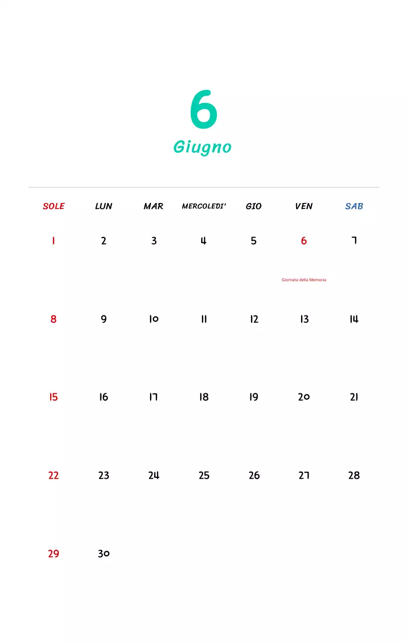 Calendario di Capodanno con simpatiche illustrazioni