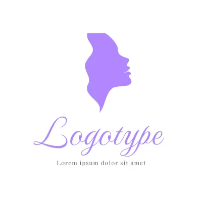 Purple Elegant Design Logo