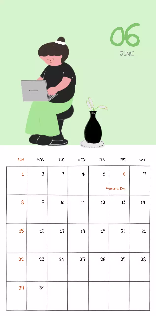 Colorful and cute everyday illustration concept