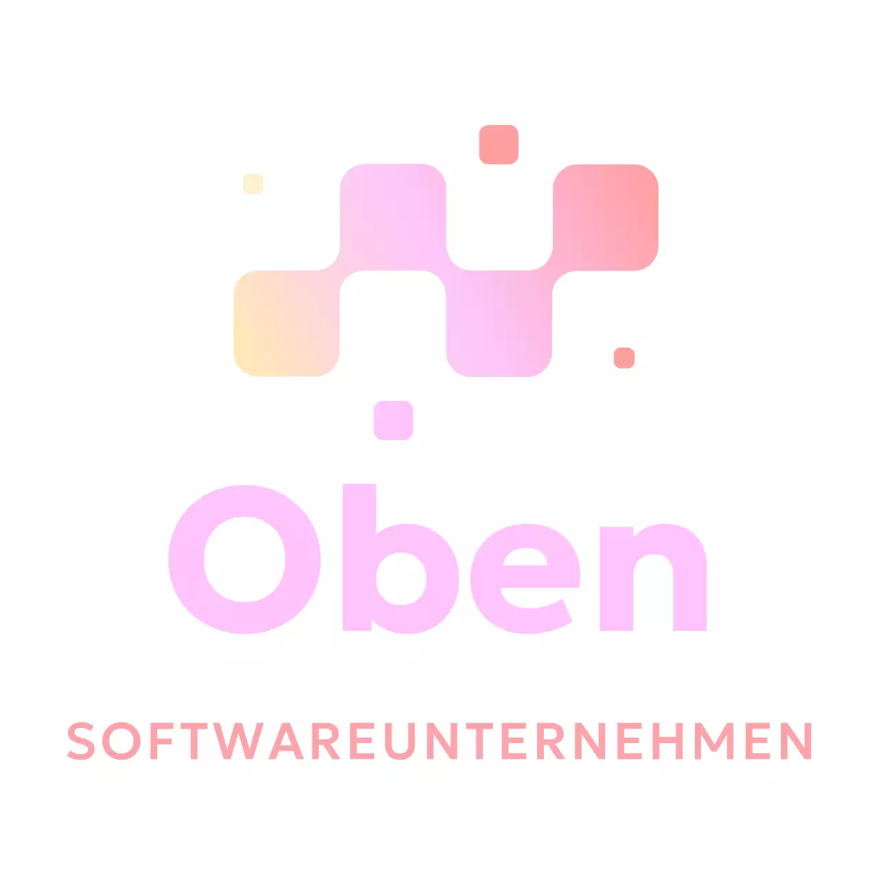 Einfaches Firmenseminar mit Farbverlaufslogo