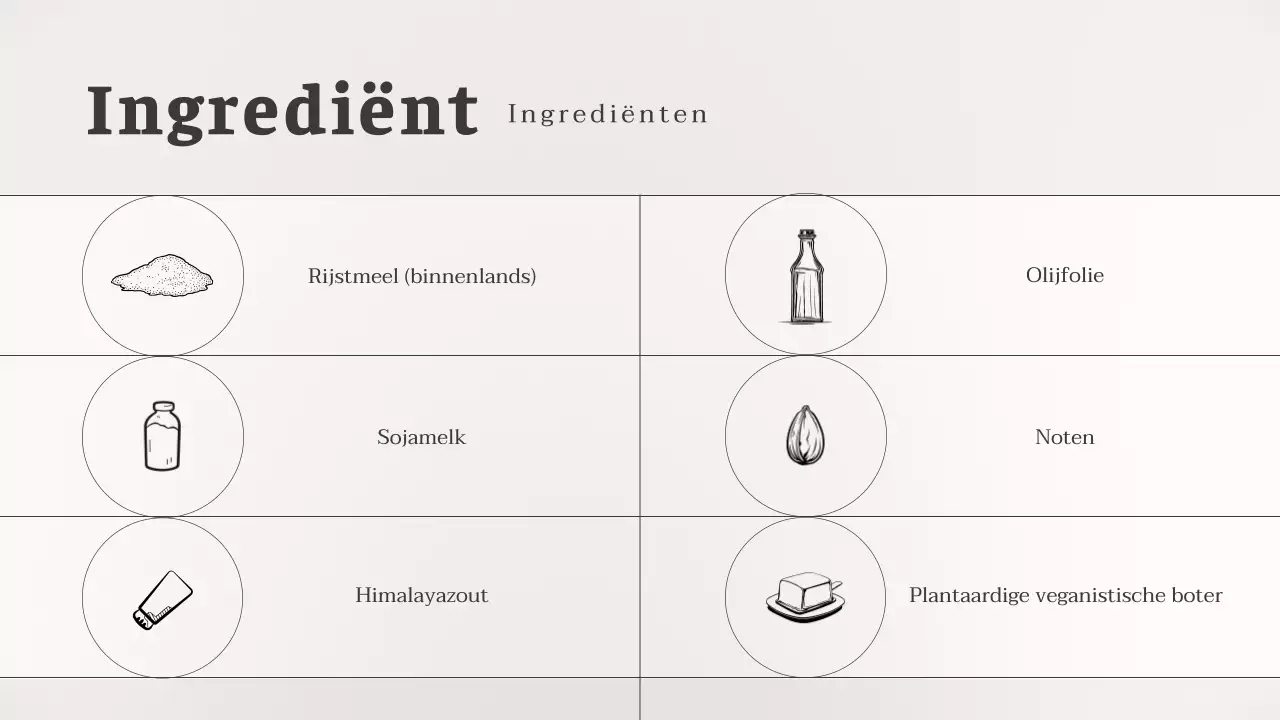 Luxe bakken in bruin en beige cursusmateriaal voor één dag