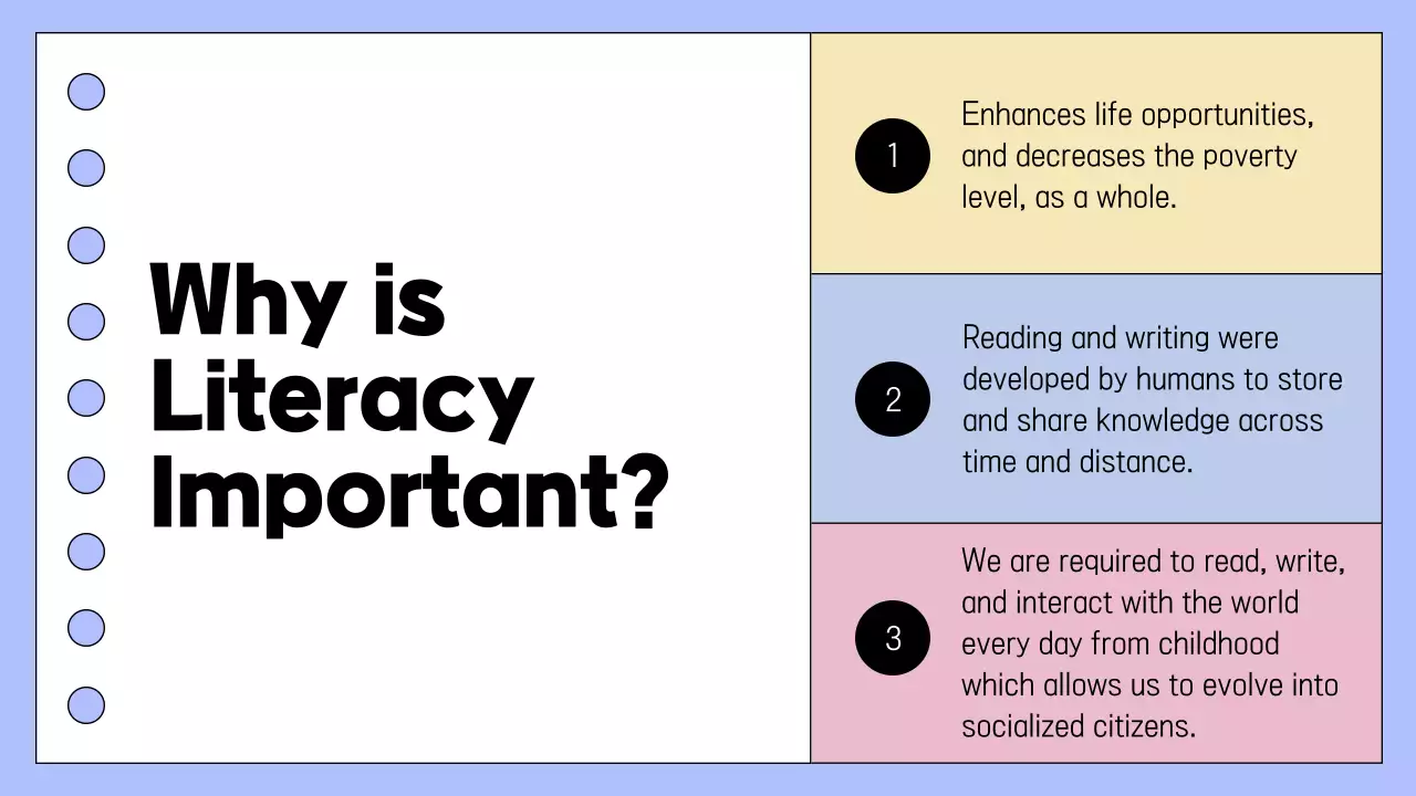 Beige Modern Literacy Guide Presentation