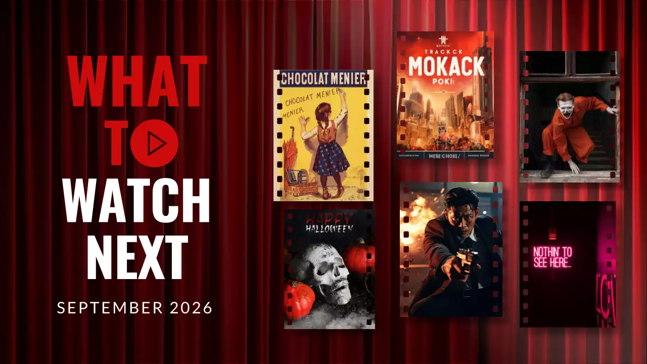 Red Retro Movie Promotion YouTube Thumbnail