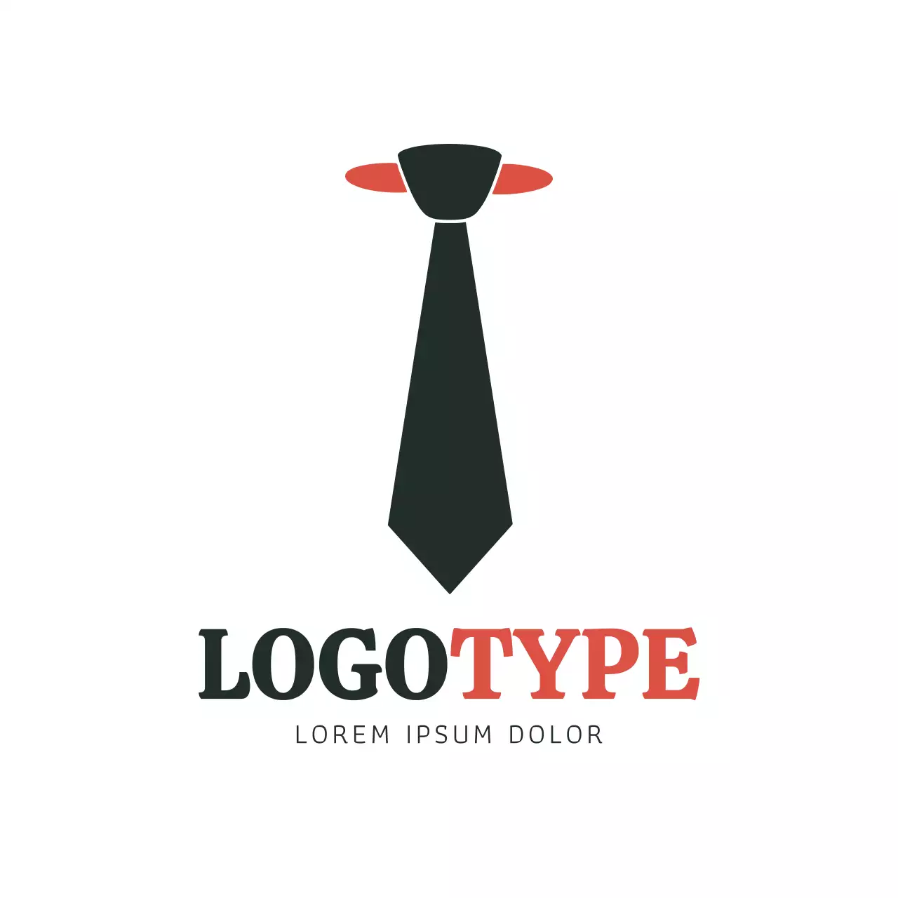 Black Minimal Business Logo