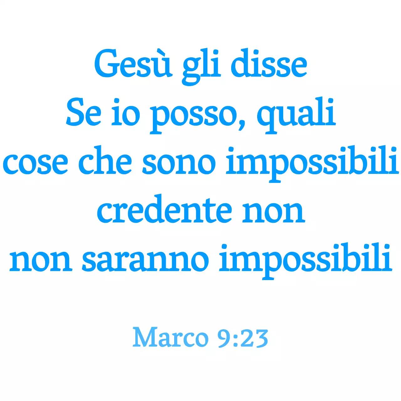 Citazioni bibliche semplici blu Promozione della chiesa