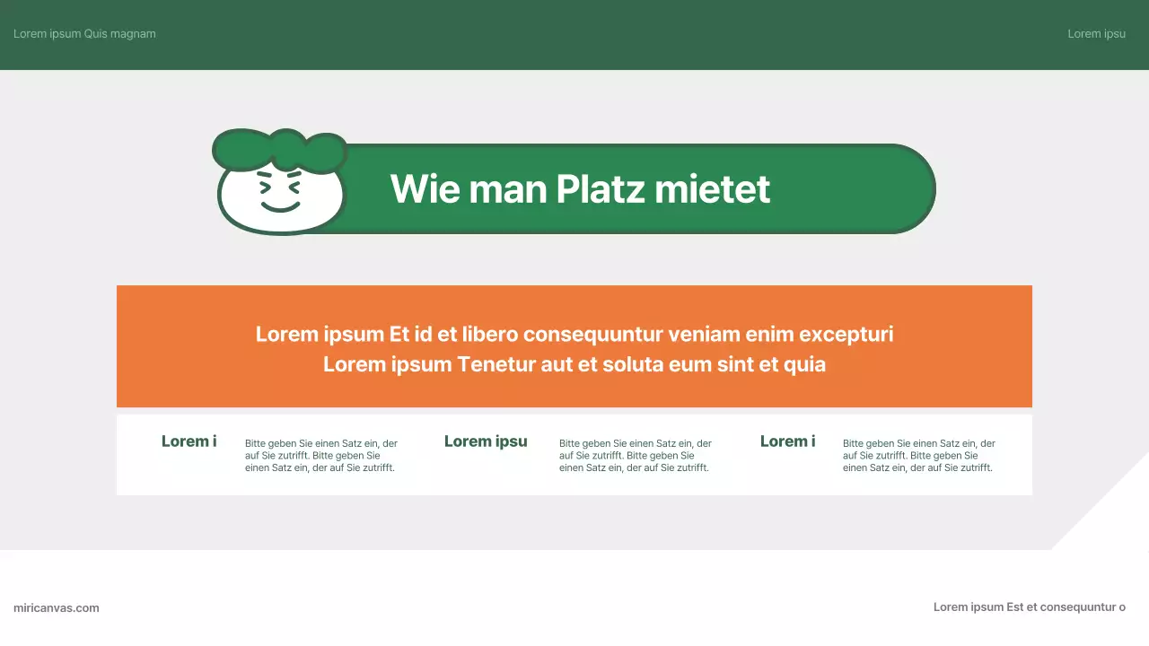 Ein einfacher, grüner und oranger Leitfaden für das Family Support Centre