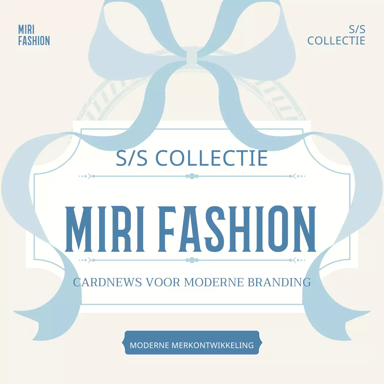 Merkklassieke accessoires in ivoor en lichtblauw