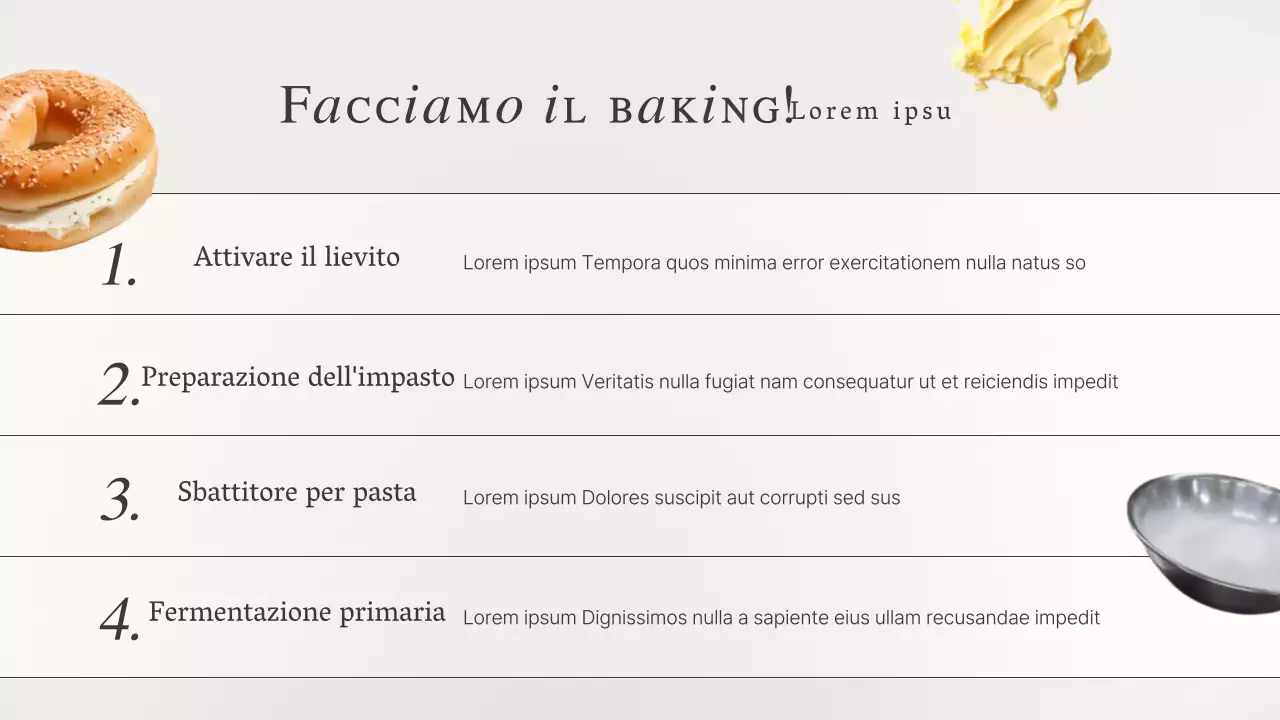 Materiali del corso di un giorno Luxury Baking in Browns and Beiges