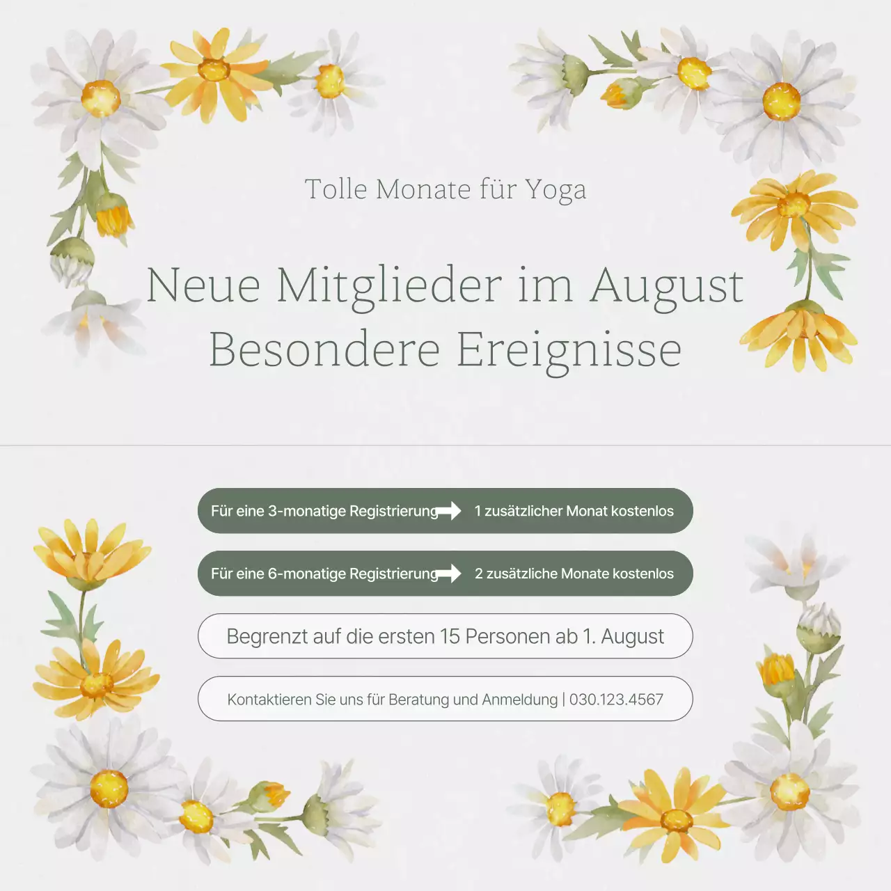 Grey's Nature Sommer-Yoga-Kurse post