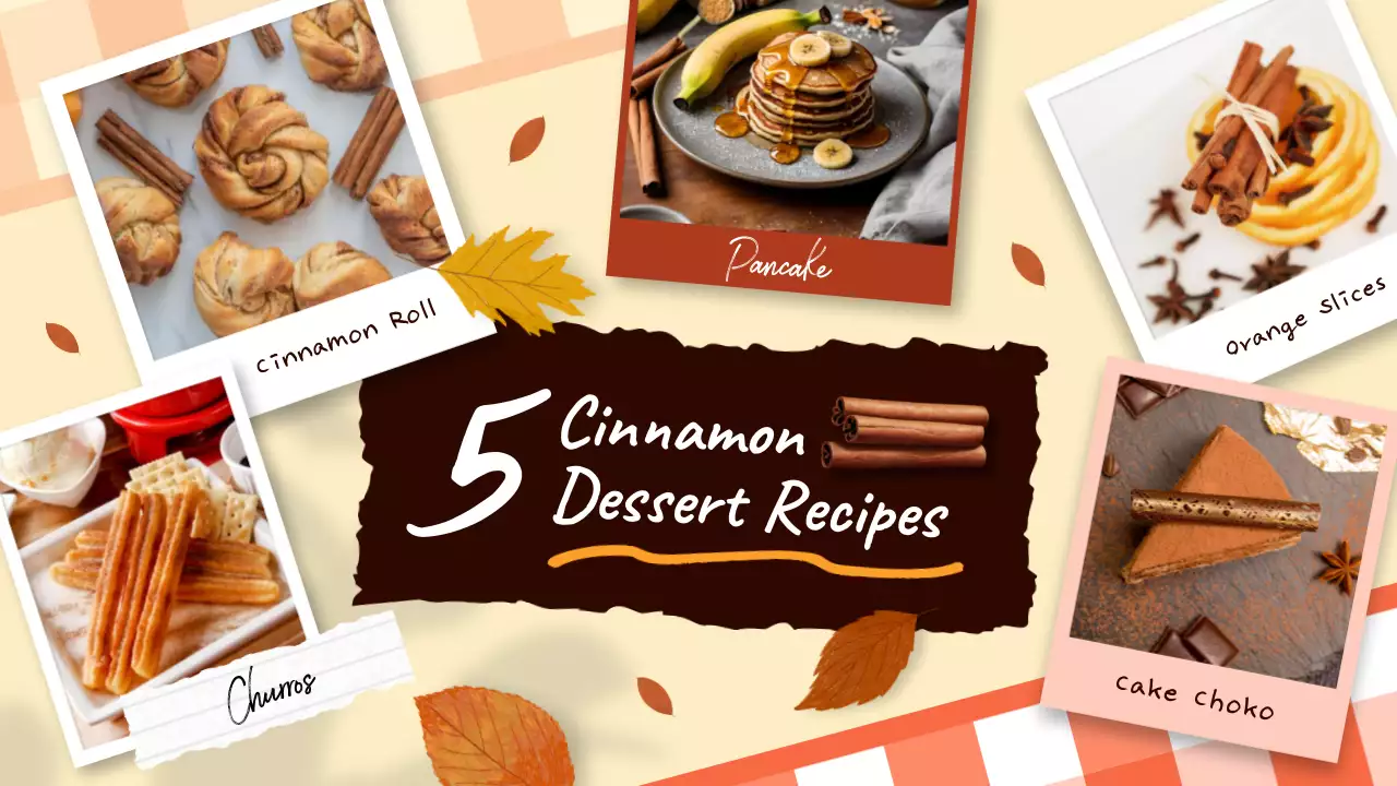 Brown Vintage Dessert Guide YouTube Thumbnail