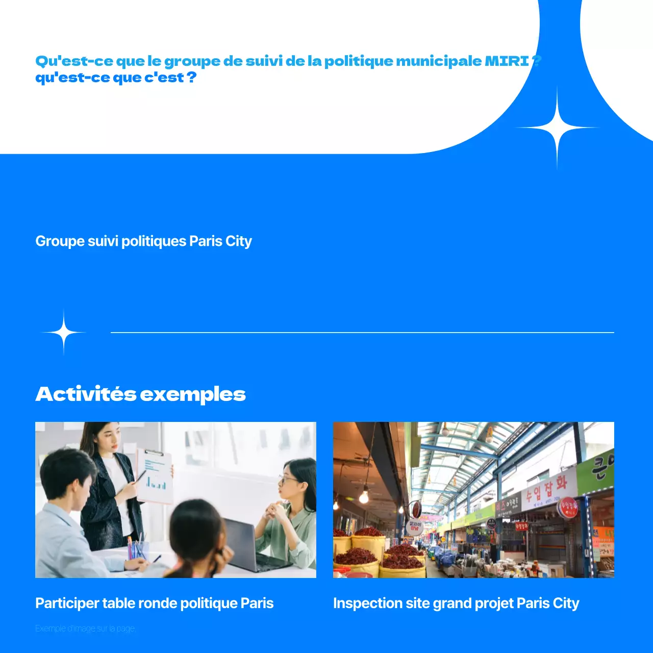 Suivi des politiques simples de Blue Promouvoir le recrutement de citoyens