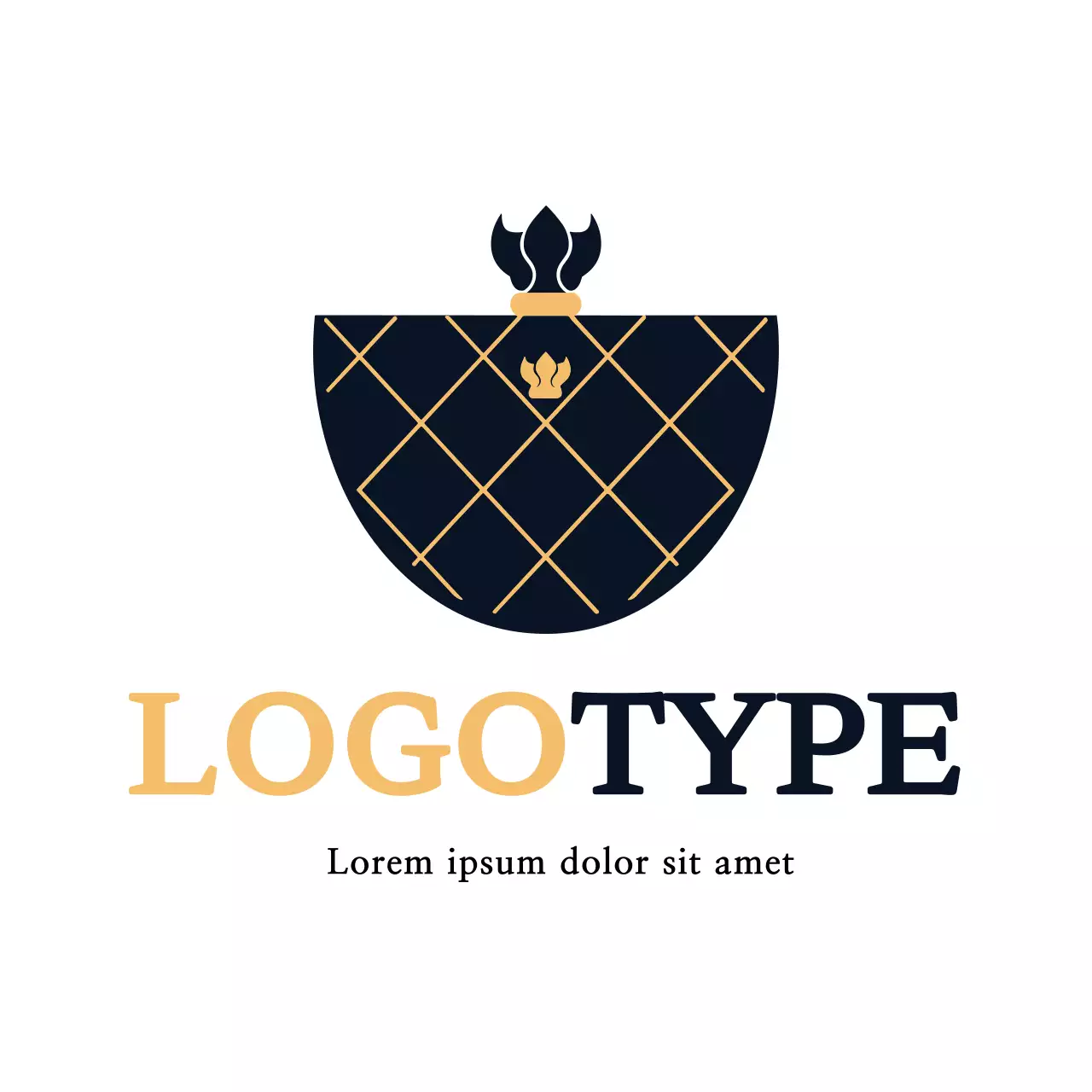 Navy Classic Design Logo