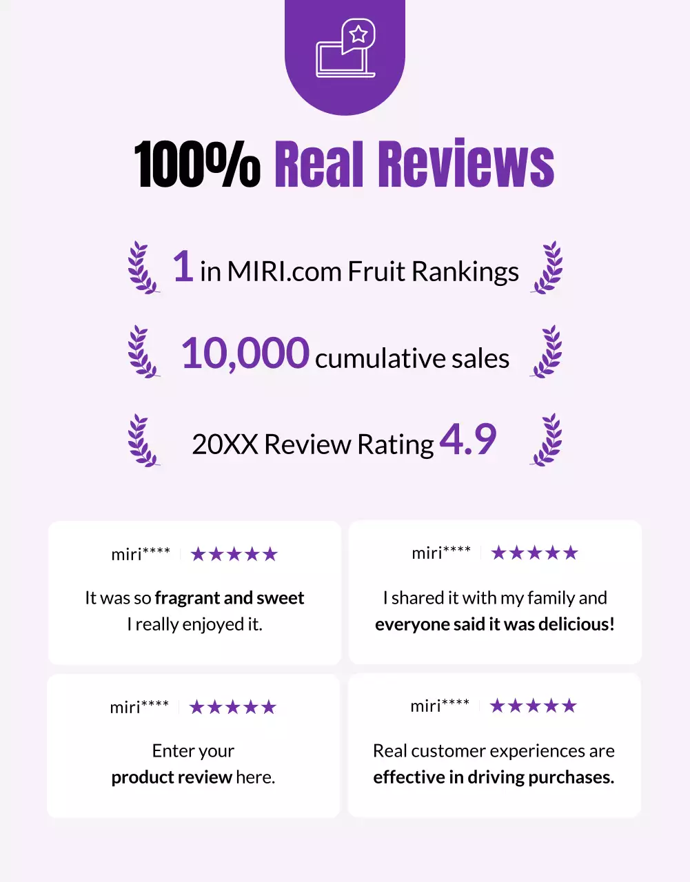 Purple Trendy Grapes Promotion Poster