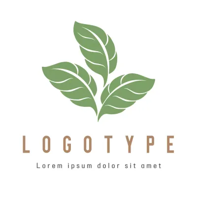 Green Minimal Design Logo