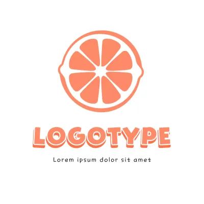 Coral Simple Design Logo