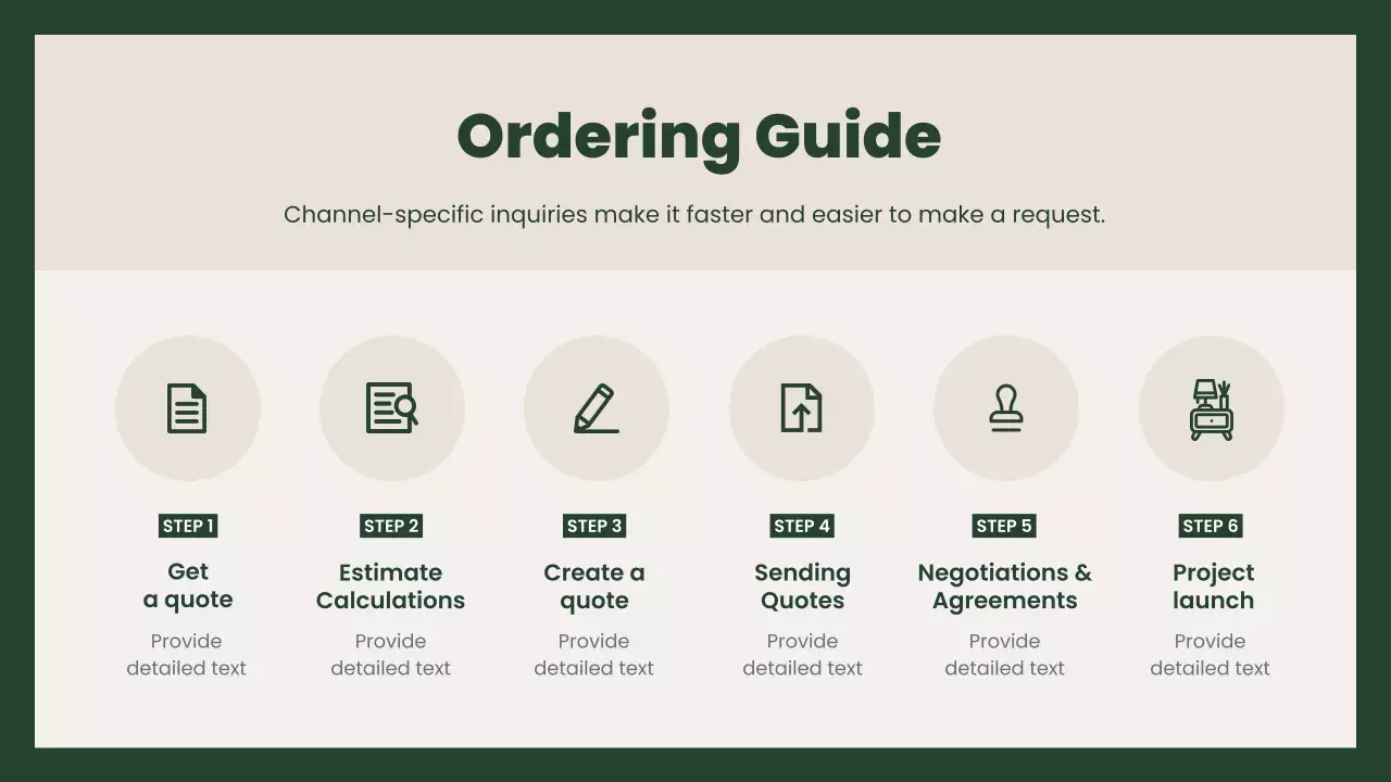 Orange Modern Furniture Promotion Presentation
