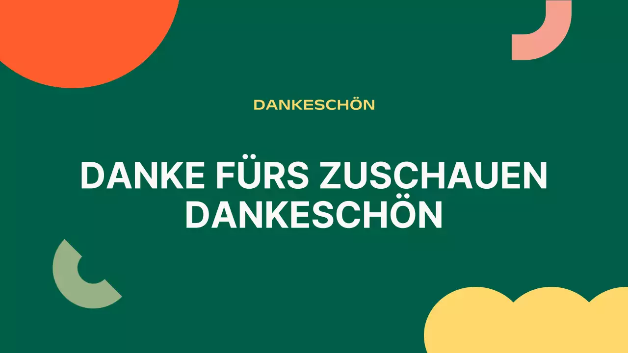 Kitschige Standard-Layout-Darstellung in Orange und Gelb