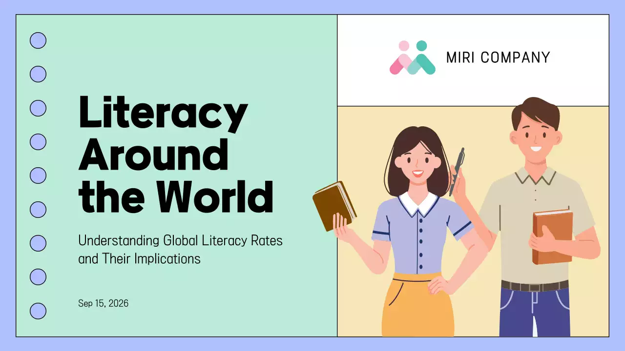 Beige Modern Literacy Guide Presentation