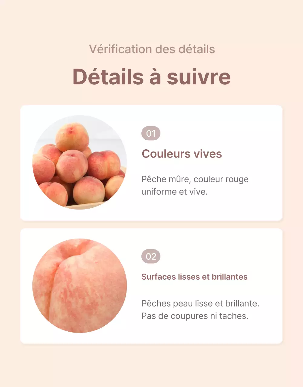 Promouvoir les options de pêche fraîche et les détails des produits dans une palette de couleurs jaune et rose.