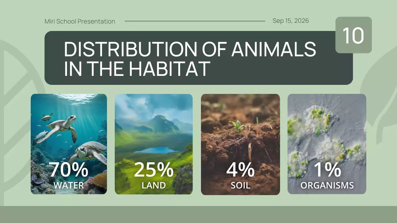 Green Simple Animal Presentation