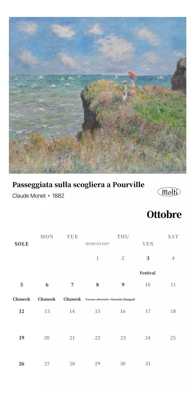 Un capolavoro semplice e classico in nero e grigio