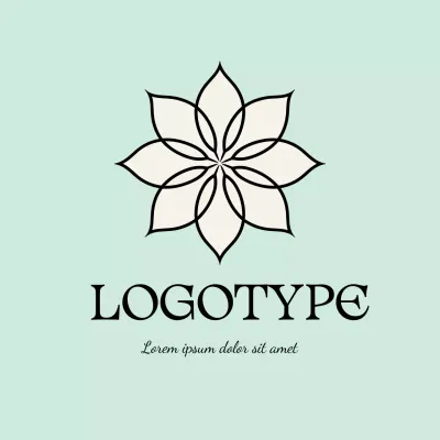 Mint Minimal Design Logo