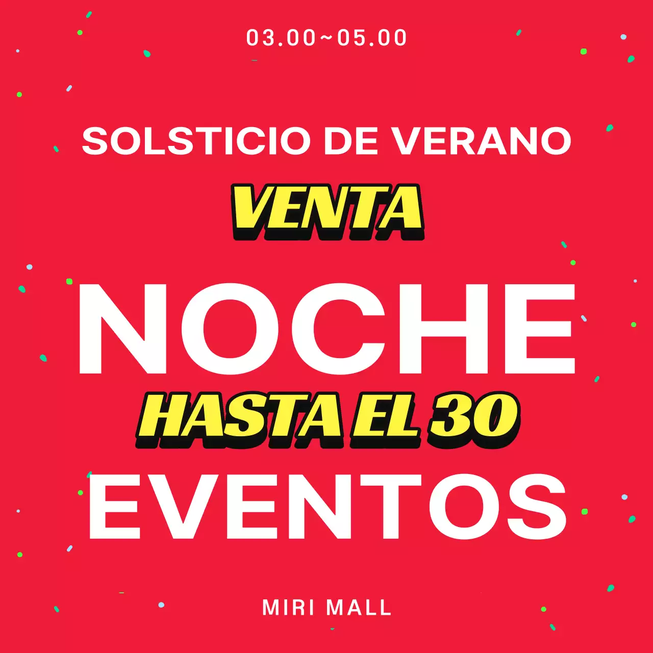 Promueva las ventas de verano con acentos rojos