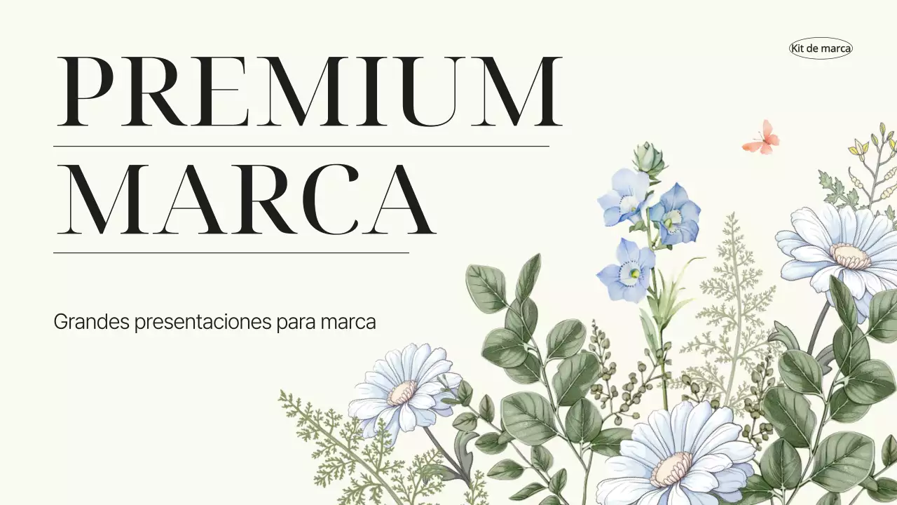 Presentación de la lujosa marca de marfil Botanic Flowers