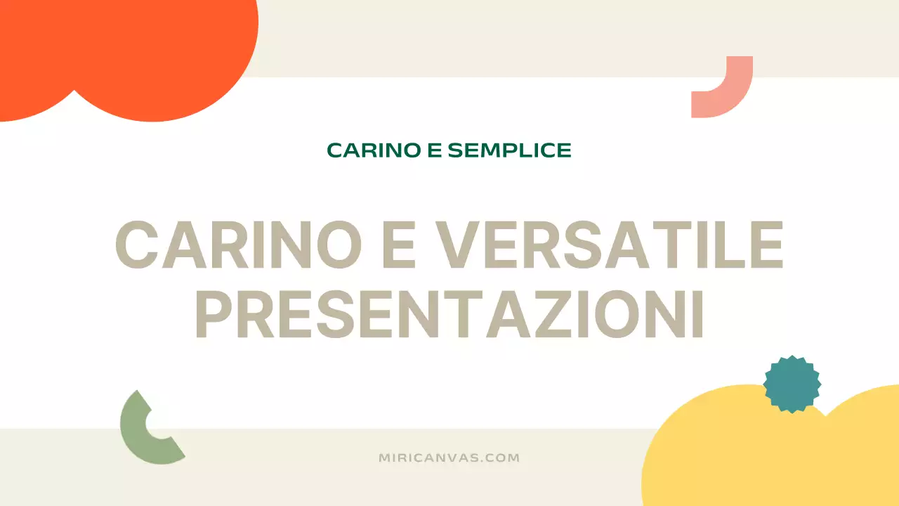 Presentazione kitsch del layout predefinito in arancione e giallo